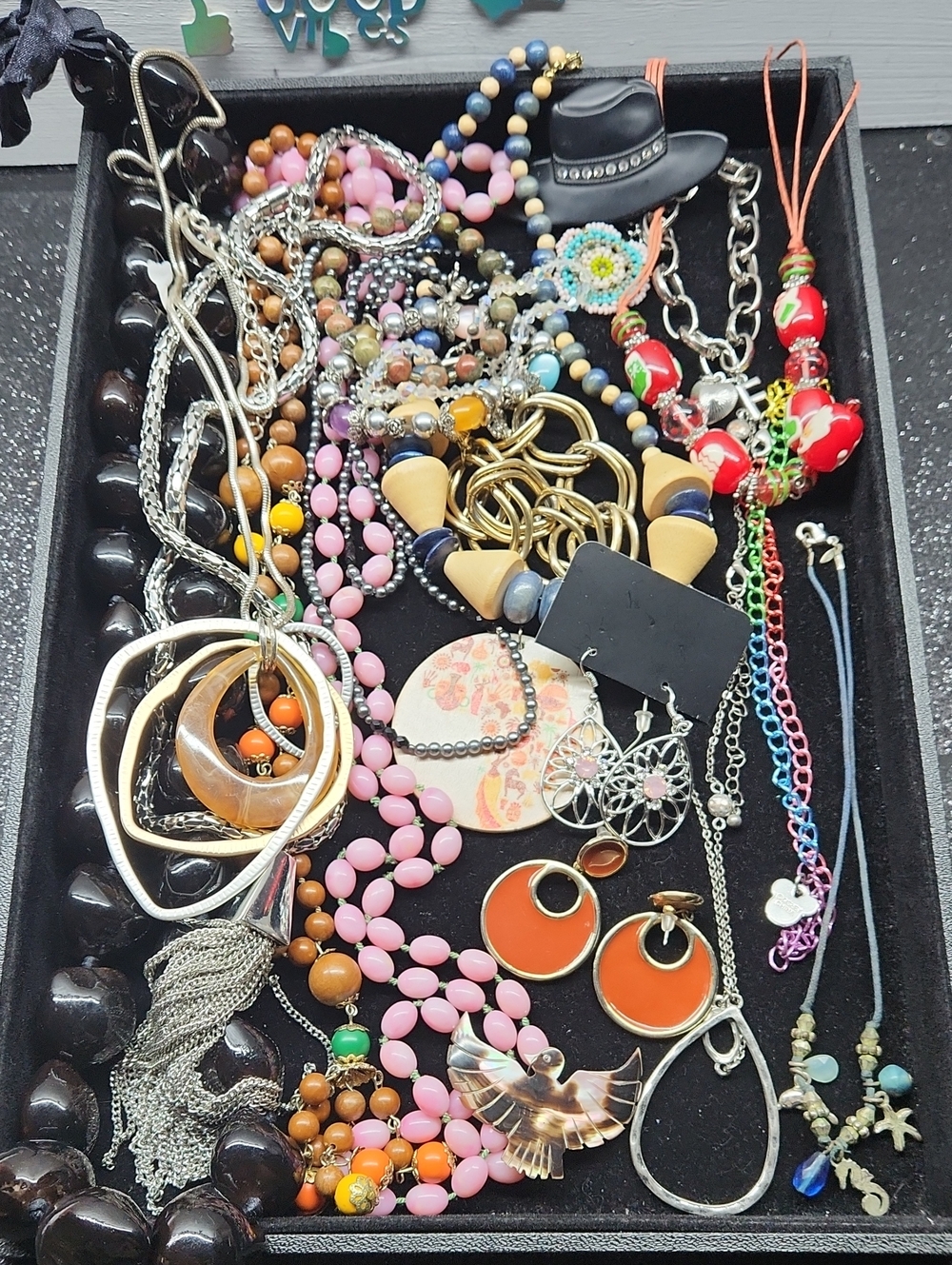 Assorted Women's Pink Fashion Jewelry Lot